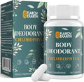 Women's Body Deodorizing Supplement – Chlorophyll Capsules for Body Odor, Fresh Breath & Gut Detox, for Social Confidence – Vegan with Matcha Green Tea, Apple Cider Vinegar (60 Caps)