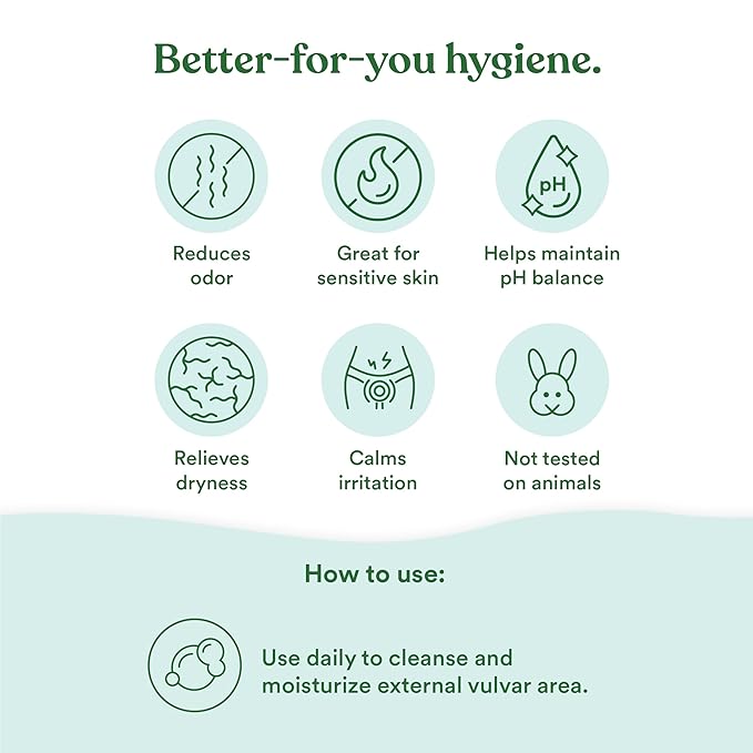 Good Clean Love Balance Feminine Wash, pH-Balanced Vaginal Moisturizer Cleanser for Women with Natural Ingredients, Gentle Cleansing Feminine Care Product, Reduces Vaginal Dryness & Odor, 8Oz (2-Pack)