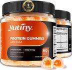 Whey Protein Gummies with BCAA 2:1:1, 10g Protein per Serving for Men & Women, Low Calorie, Sugar Free, Orange Flavor, 120 Count