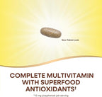 Nature's Way Alive! Women's Energy Multivitamin Tablets, Supports Cellular Energy*, Fruit and Veggie Powder Blend (100mg per Serving), 50 Tablets, (Pack of 2)