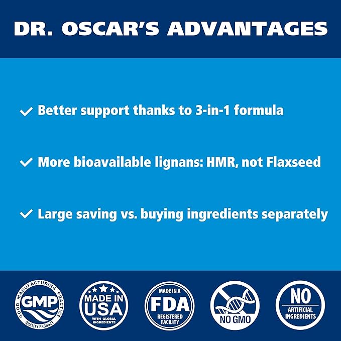 HMR Lignans and Melatonin for Dogs with Cushings. Superior 3in1 Formula with Biotin. Adrenal Support, Helps Maintain Normal Cortisol Levels. Better Than Lignans & Melatonin Only. Skin & Coat Support