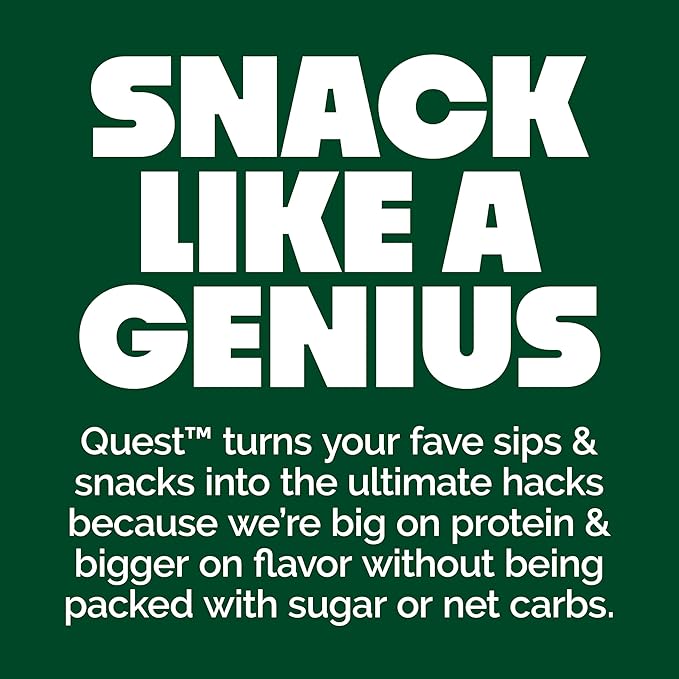 Quest Nutrition Chili Lime Tortilla Style Protein Chips, 20g Protein, 3g Net Carbs, Low Carb, Gluten Free, 1.1 oz (Pack of 12)