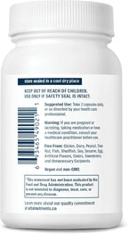 Vital Nutrients Cortisol Balance - Vegan Stress Relief Supplement - Cortisol Manager Supports Energy & Stress Levels - Ashwagandha & Magnesium for Relaxation - Gluten, Dairy, Soy Free - 30 Capsules