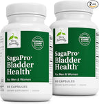 Terry Naturally SagePro Bladder - Bladder Support Supplement - Dietary Supplement with Angelica Leaf Extract - Vegan Capsules to Aid Urinary Tract Function & Health - 60 Capsules (Pack of 2)