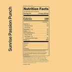 Oath Nutrition Clear Whey Isolate Protein Powder, Sunrise Passion Punch, 20g Complete Protein per Serving, No Added Sugar, Grass-Fed, 18 Servings