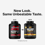 Muscletech Whey Protein Powder (Double Rich Chocolate, 5LB) - Nitro-Tech Whey Protein Isolate Smoothie Mix for Lean Muscle & Recovery - 24g of Whey Gold Protein for Women & Men - Packaging May Vary