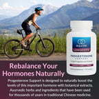 Equilife Herbal Progesterone Support for Women with Black Cohosh & Passion Flower -Ease Menopausal Symptoms, Promote Healthier Cycles, Boost Mood, Vegan, Non-GMO, Gluten, Dairy & Soy Free, 90 Capsules