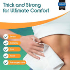 Inspire Ultra Thick Rinse Free Body Wipes, Bathing Wipes, Rinse Free Wet Wipes, Thick Strong Extra Large With Aloe Vera Enriched