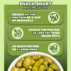 Where You Bean Edamame Beans Snack (Spicy Wasabi) - Crunchy and Dry Roasted Edamame Beans - High Protein Snacks, Keto and Vegan Healthy Snacks for Adults & Low Carb Asian Snack 0.9 oz (Pack of 8)