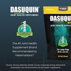 Nutramax Dasuquin for Large Dogs, Joint Health Supplement, Contains Glucosamine for Dogs, Plus Chondroitin, ASU, MSM and More, Supports Healthy Joints, Soft Chews, 84 Count