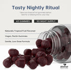 AKSHAR ayurveda – Sleep Gummies for Adults with Melatonin, Chamomile, Passionflower and Lemon Balm – 3mg Melatonin Gummies for Sleeping – Non-GMO Vegan Gluten Free Made in USA (60 Count)