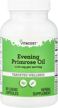 Vitacost Evening Primrose Oil - 1,110 mg per Serving - 60 Vegetarian Liquid Capsules