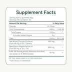 ROOT LABS Sea Moss Gummies I 92+ Minerals I Black Seed Oil I KSM 66 Ashwagandha I Lab Tested I No Added Sugar | for Men, Women I Non-GMO I 100% Natural & Organic I 1600 mg I 120 Gummy