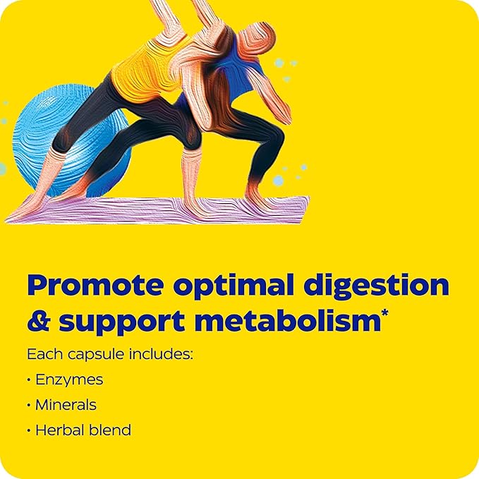 Enzymedica, pH-Basic, Includes Digestive Enzymes, Nutrients & Herbs, Supports Healthy Digestion & pH Balance, 90 Count