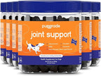 PupGrade Joint Support Supplement for Dogs - Glucosamine + Chondroitin with MSM and Perna - Supports Normal Hip & Joint Health for Occasional Discomfort, Beef Flavor - 360 Soft Chews