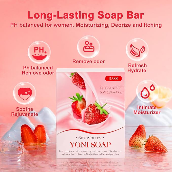 Feminine Wash & Yoni Oil & Yoni Soap Set for Women, Yoni Wash for Vaginal Ph Balance Remove Odor, 1 Fl.Oz Moisturizing Feminine Oil & 5.07 Fl.Oz Body Wash & 3.53 Oz Soap Bar