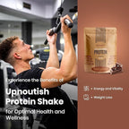 UpNourish Chocolate Vegan Protein Powder 54 Superfoods Powder,1.5 Billion CFU Probiotics 21g Plant Based Protein,No Sugar No Dairy No GMO Dairy Free,Meal Replacement Shake Keto-Friendly Low-Carb Diet,15 Servings