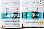 Relaxium Calm Gummies - Calm, Gut Health + Immune Support, Developed in The USA, with Vitamin B6, Magnesium, L-Theanine + Prebiotic & Probiotic Blend, Lemon Flavor, 60 Gummies (Pack of 2)