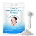 Pure Hyaluronic Acid Powder for Skin & Face, Dual Molecular Weight Organic Hyaluronic Acid Powder DIY Serum for Deep Hydration, Anti-Aging, Improves Skin Texture & Firmness | Vegan-friendly, 100g