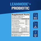 Evlution Nutrition Leanmode + Probiotic, Advanced Probiotic Capsule Supplement, 15 Billion CFUs per Serving, Digestive Support & Gut Health (40 Servings)
