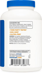 Nutricost Glucosamine 1800mg with Chondroitin & MSM, 240 Tablets, 120 Servings - Non-GMO, Gluten Free