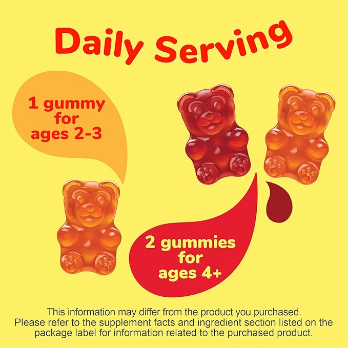 L'il Critters Gummies Immune C Plus Zinc and Vitamin D 60 Ea
