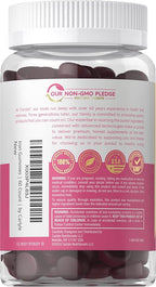 Carlyle Iron Gummies for Women | 60 Vegan Gummies | Plus B-Complex Vitamins | Grape Flavor | Non-GMO, Gluten Free Supplement