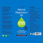 Magnesium Spray, Pure Magnesium Oil Spray for Feet,Ideal Gift for Muscle Relaxation&Better Sleep,Rapid Absorption,Quick Drying Without Residue-Unflavored.
