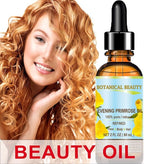 Botanical Beauty EVENING PRIMROSE OIL 100% Pure Natural Undiluted Unrefined Virgin Cold Pressed Carrier Oil. 0.5 Fl.oz.- 15 ml for face, skin, hair, nails. Rich in essential fatty acids GLA