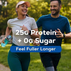 GNC Lean Shake 25 Protein Shake, Clinically Proven Weight Management, Meal Replacement, 25g Protein with Zero Added Sugar, Ready To Drink, Coconut Caramel, Pack of 12