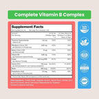 NutraChamps Vitamin B Complex for Kids, B1, B2, B3, B6, B7, B9 & Methyl B12, Kids B Complex Liquid Drops Supplement, Energy, Focus, Metabolism, Natural Berry, 120 Servings, 4 Month Supply