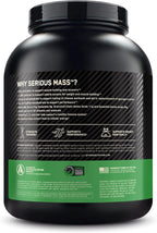 Optimum Nutrition Serious Mass, Weight Gainer Protein Powder, Mass Gainer, Vitamin C and Zinc for Immune Support, Creatine, Chocolate Peanut Butter, 6 Pound (Packaging May Vary)