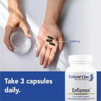Patient One Enflamen | Supplement to Support Healthy Inflammatory Response and Joint Comfort* | with Turmeric, Ginger, Capsicum and More | 90 Capsules