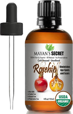Pure Carrier and Essential Oils for Skin Care, Hair, Body Moisturizer for Face-Anti Aging Skin Care (Rosehip Organic, 4oz)