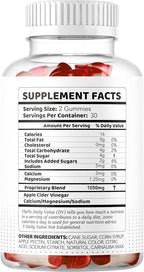 (2 Pack) Vital Grow XL Male Gummies - Men's Performance Gummies 1050MG Vital GrowXL Blend, Vital Growth Gummy Advanced Gomitas Formula, 120 Gummies for 2 Months