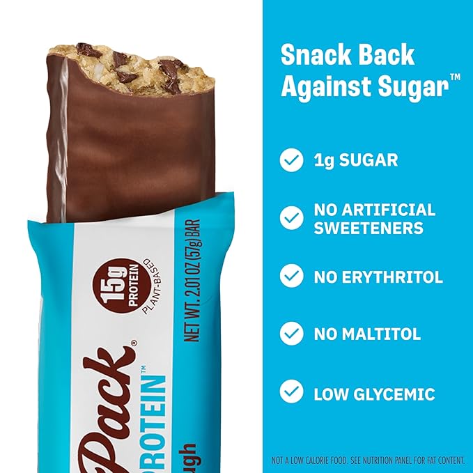 Munk Pack Variety Pack Probiotic Protein Bars | 15g Protein, 1g Sugar, 5g Net Carbs | Plant-Based, High Protein, Low Sugar Gut Health Snacks | 12 Pack