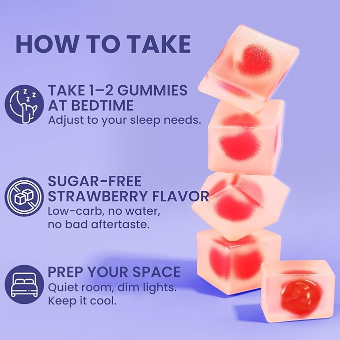 EnvyCure Melatonin Gummies 10mg 20mg with Magnesium for Adults | Drug Free | Sugar Free | L-Theanine, Ashwagandha, B6, B12, Lemon Balm & Chamomile, Supports Deep Relaxation, Sleep Aid, 120 Cts