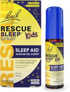 Bach RESCUE Sleep Kids Spray, Melatonin-Free, Sleep Aid for Children, Homeopathic, Flower Essences, 20mL