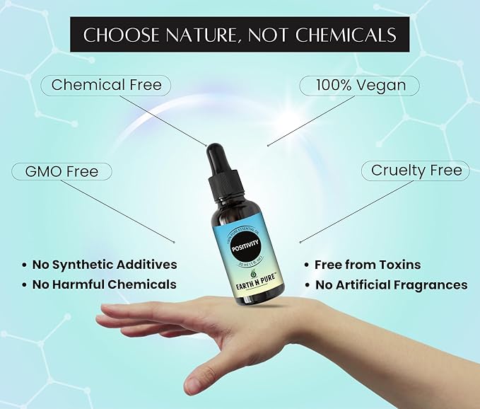 Earth N Pure Essential Oil Blend for Positivity 15 ml
