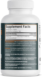 Bronson Vitamin D3 10,000 IU (250 MCG) for Healthy Muscle Function and Immune Support, Non-GMO, 180 Tablets