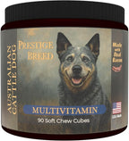 Australian Cattle Dog Multivitamins, 90 Count, Made in the USA with Real Bacon