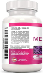Advanced Menopause Support - Natural Female Hormonal Complex for Hot Flashes, Mood Swings & Vaginal Dryness - Black Cohosh, Soy Isoflavones & Herbal Extract Formula - Does Not Include Hormones