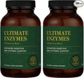 Global Healing Ultimate Enzymes - Digestive Enzyme Supplement - 120 Capsules (2-Pack)