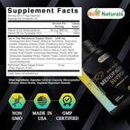 Best Naturals Day-to-Day Menopause Supplements for Women with Ashwagandha, Dong Quai, Chastberry, Kelp, Red Raspberry, Black Cohosh & BioPerine 90 Veg Capsules