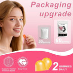Feminine Balance Gummies - Women’s Premium Gummies | Hawaiian Pineapple - pH Balance | Low Sugar - Gluten-Free (60 Vegan)