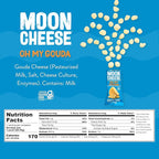 Moon Cheese Oh My Gouda Cheese Bites, 1 Ounce, 12-Pack, Crunchy, Packed With Protein & Calcium, Keto, Gluten Free