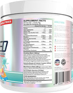 EHP Labs OxyShred Pre Workout Powder - Preworkout Powder with L Glutamine & Acetyl L Carnitine, Energy Boost Drink - Bahama Breeze/Beach, 60 Servings