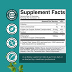 Chlorophyll Gummies for Cleanse & Detox Support - Potent Internal Deodorizer Chloropyll Supplements for Body Odor Healthy Skin Immunity & Digestive Support - Vegan Non-GMO & Gluten Free (3 Pack)