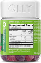 OLLY Kids Friendly Fiber Gummy, Digestion Support,* 3g Prebiotic Fiber FOS, Kids Chewable Supplement, Berry Brilliant Flavored, 25 Day Supply - 50 Count