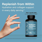 NeoCell Hyaluronic Acid Complex 900mg | 120 Capsules | with BioActive Collagen Peptides & MSM | Premium Grade Formula
